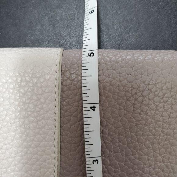 Nine West black Tan and Cream Crossbody Bag Silver Tone Accents - Picture 4 of 8